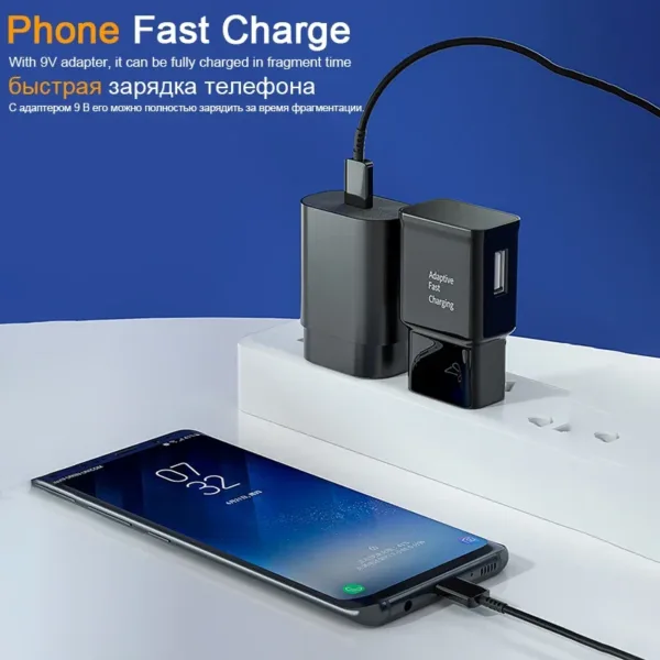 Adaptador De Corriente Cargador Super Rápido
