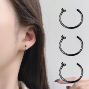 Creativo Círculo de cabeza de acero inoxidable para mujeres