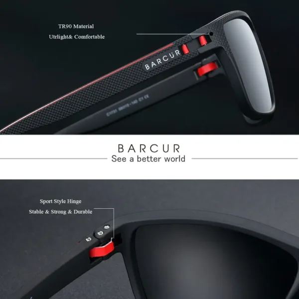 Innovador  Gafas De Sol Polarizadas Para Un Estilo Auténtico