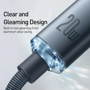 Imagen del producto Cable USB de Alata Calidad Tipo C de 20W Baseus | Compra online en Tiendafiable