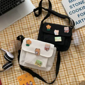 necesario Bolso Pequeño de Lona para Mujer Moda Versátil