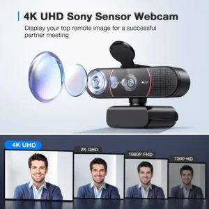 Cámara Web 4K para Transmisión: Calidad Asombrosa