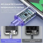 Asombroso Cable De Carga Rápida Usb Tipo C