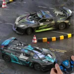 Cautivador Coche De Carreras A Control Remoto