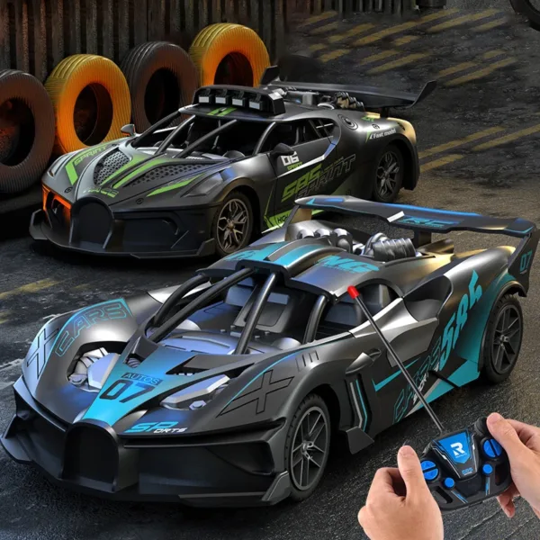 Cautivador Coche De Carreras A Control Remoto