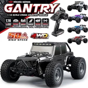 Fascinante Coche Control Remoto 4Wd Con Iluminación Led