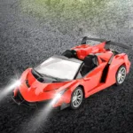 Mágico Auto A Control Remoto Con Luz Led