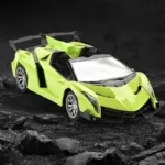 Mágico Auto A Control Remoto Con Luz Led