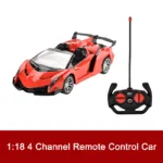 Mágico Auto A Control Remoto Con Luz Led