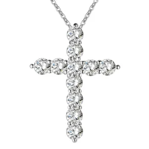Lujo Collar Elegante para Mujer Chapado en Plata