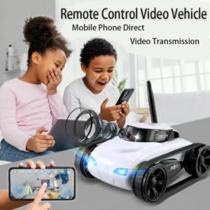 Prodigioso Tanque de Juguete con Cámara RC