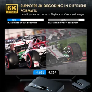 Dispositivo de TV Inteligente de Alta Definición para Juegos