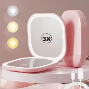 Espejo De Maquillaje Con Luz Led Esencial Para Tu Rutina