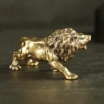 Nuevo Escultura De León De Bronce Antiguo