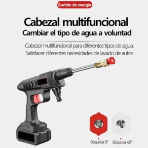 Espléndido Lavadora de Coche Inalámbrica de Alta Presión