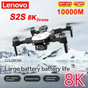 Calidad del Dron con Camara Dual Profesional Lenovo de Alta Definición para Fotografía y Videografía Aérea