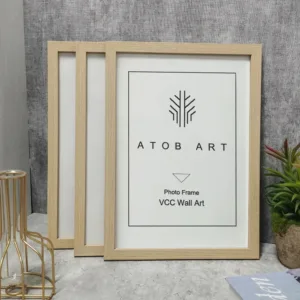 Porta retratos de madera para pared auténtico y valioso