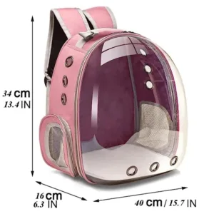 Fascinante Mochila de Transporte para Mascotas Acolchada