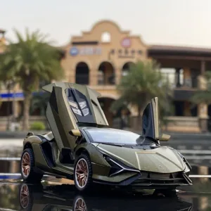 Réplica de Coche Deportivo de Metal Fascinante Diseño