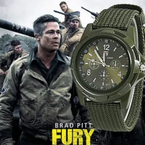 Brillante Reloj Deportivo De Cuarzo Para Hombre