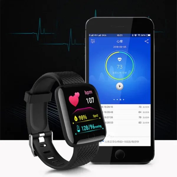 Increíble Reloj Deportivo Inteligente Unisex