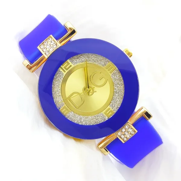 Relojes De Lujo Negros De Cuarzo Con Elegancia