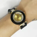 Relojes De Lujo Negros De Cuarzo Con Elegancia