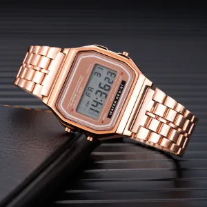 Esencial Relojes Digitales Elegantes para Hombre y Mujer