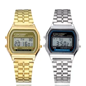 Esencial Relojes Digitales Elegantes para Hombre y Mujer