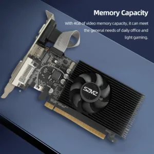 Esencial Tarjeta gráfica GT7303 rendimiento de refrigeración