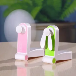 Mini ventilador USB: Frescura portátil y eficaz para tus aventuras (portátil, frescura, aventuras)