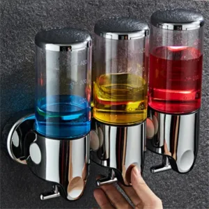 Dispensador de jabón líquido para baño: Eficaz y práctico