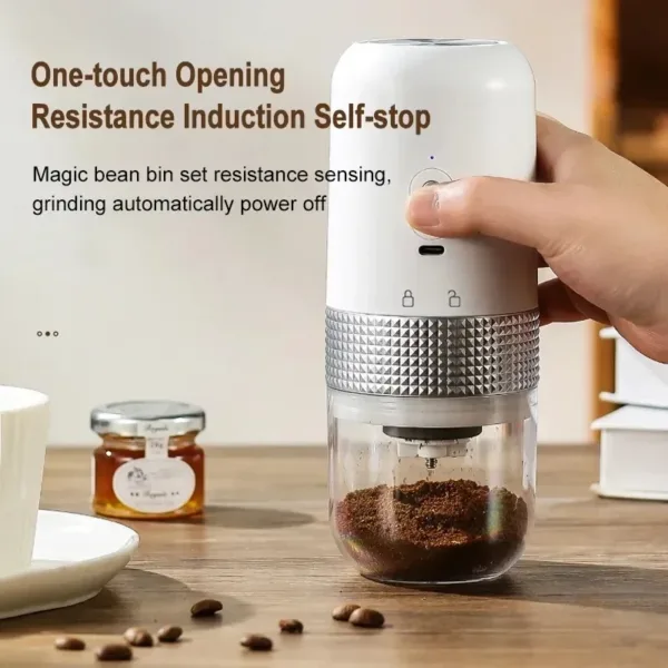 Memorable Molinillo De Café Eléctrico Portátil Para El Hogar