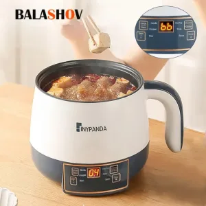Brillante Mini olla arrocera eléctrica Multicooker portátil
