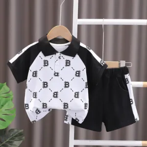 Necesario Conjunto de ropa Simple de verano para bebe