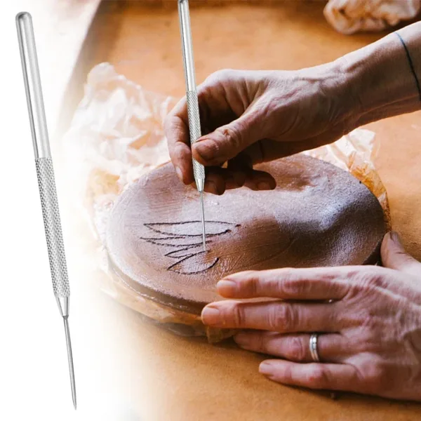 Herramientas De Cerámica Con Textura De Alambre De Pluma: Crea Diseños Únicos