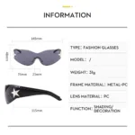 Gafas De Sol Punk Y2K 2025: Estilo Retro Y Vanguardista