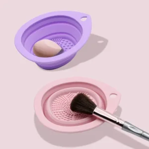 Esponja de silicona para limpieza de brochas de maquillaje: ¡Mantén tus herramientas impecables!