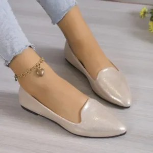 Mocasines Sin Cordones A La Moda Para Mujer