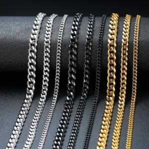 Collar De Cadena Cubana Unisex – Estilo Y Elegancia En Un Solo Accesorio