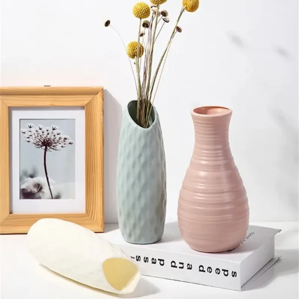 Florero De Plástico Decorativo: El Toque Perfecto Para Tu Hogar