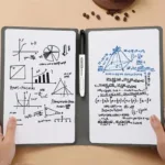 Cuaderno De Pizarra Blanca Reutilizable: ¡Escribe Y Borra Sin Límites!