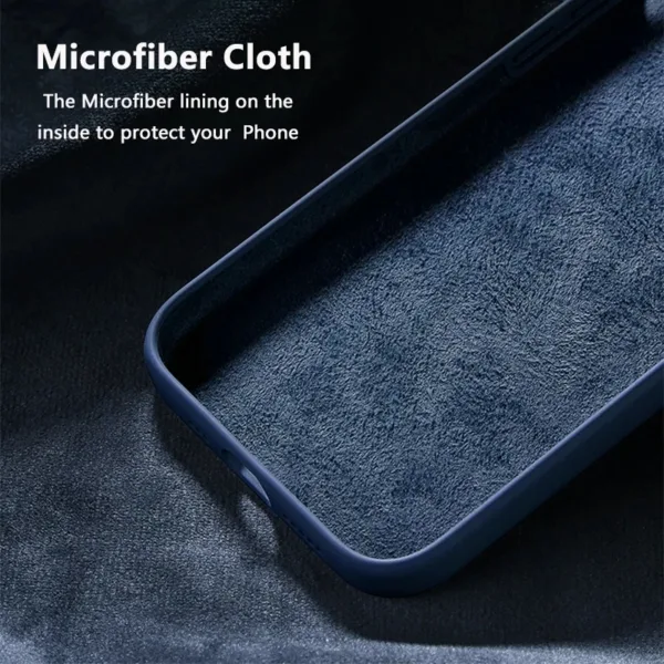 Funda De Silicona Líquida Original Para Iphone: Protección Y Estilo En Un Solo Producto