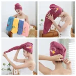 Gorro De Secado Rápido Para Mujer Y Niña: ¡Adiós Al Cabello Mojado En Minutos!