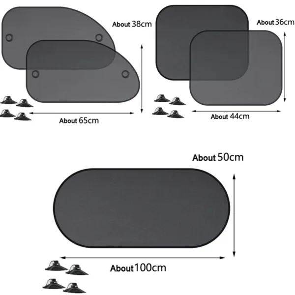 Cubiertas De Parasol Para Coche, Cubierta Universal Para Parabrisas