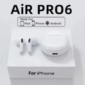 Auriculares Inalámbricos Pro 6 Con Tws: Sonido De Alta Calidad Sin Cables