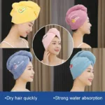 Gorro De Secado Rápido Para Mujer Y Niña: ¡Adiós Al Cabello Mojado En Minutos!