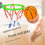 Mini Aro De Baloncesto Divertido Y Portátil