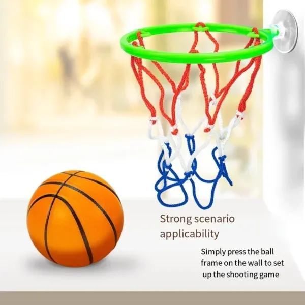 Mini Aro De Baloncesto Divertido Y Portátil