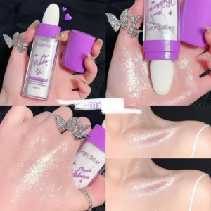 Resaltador De Polvo Blanco Brillante: Ilumina Tus Espacios Con Estilo